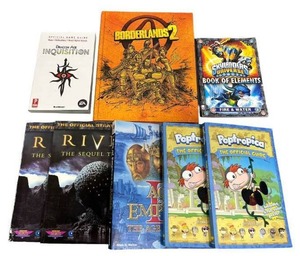 lot 43 image: Video Game Strategy Guides including Borderlands 2 Limited Edition Strategy Guide