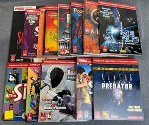lot 44 image: Prima Games Video Game Strategy Guides