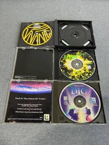 lot 50 image: Vintage PC Video Game Lot - Star Ship TitanicAlien OdysseyDig