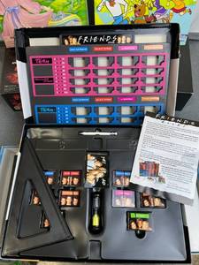 lot 66 image: Vintage Board Game Lot - FriendsWise and OtherwiseVampire Hunter Dinosaurs ExtinctPretty Pretty Princess - Nice Condition