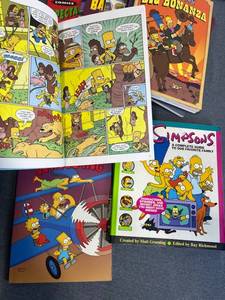 lot 91 image: Vintage The Simpons Comic Book Lot