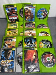 lot 99 image: XBOX Rated T Video Game Lot
