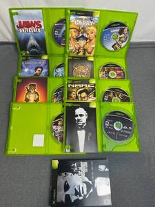 lot 105 image: XBOX Rated M Video Game Lot including Jaws Unleashed, The Godfather, and More