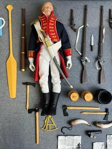 lot 123 image: Corps of Discovery 16 Scale Lewis and Clark Action Figures in Nice Condition