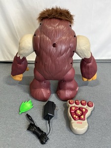 lot 130 image: Fisher Price 14 Bigfoot The Monster Remote Control Figure in Excellent Working Condition