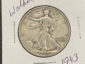 1943 Walking Liberty Half Dollar