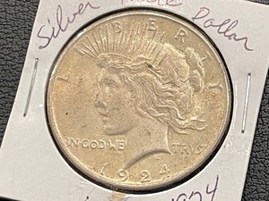 1924 Peace Dollar