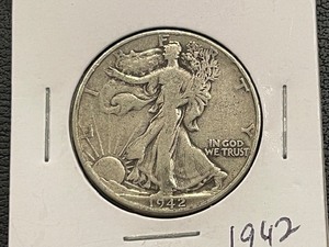 1942 Walking Liberty Half Dollar
