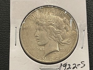 1922-S Peace Dollar