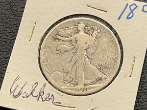 1918-D Walking Liberty Half Dollar