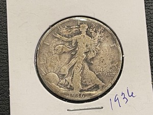 1936 Walking Liberty Half Dollar