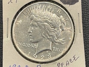 1923-D Peace Dollar
