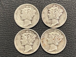 Mercury Silver Dimes