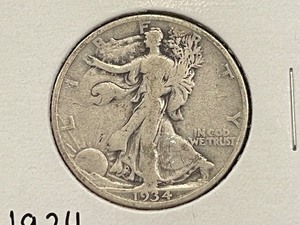 1934 Walking Liberty Half Dollar