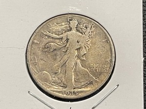 1935 Walking Liberty Half Dollar