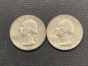 Washington Silver Quarters