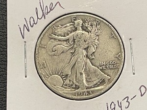1943-D Walking Liberty Half Dollar
