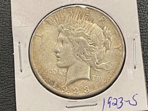 1923-S Peace Dollar