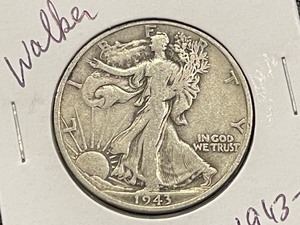 1943-S Walking Liberty Half Dollar