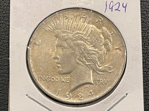 1924 Peace Dollar