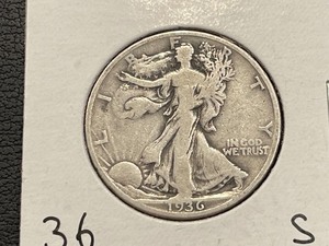 1936-S Walking Liberty Half Dollar