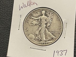 1937 Walking Liberty Half Dollar