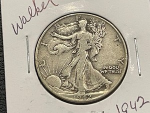 1942 Walking Liberty Half Dollar
