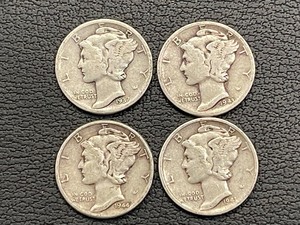 Mercury Silver Dimes