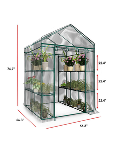 lot 17 image: New  Home-Complete Walk-In Small Greenhouse