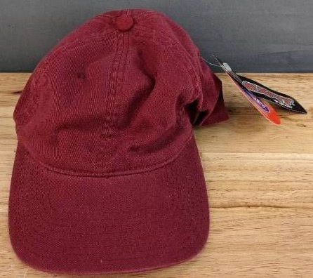 lot 36C image: 48 Brand New Yupoong Flex Fit Dark Cardinal Red Hats OSFM A