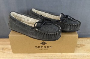 lot 102 image: New Womens Sperry Junior Trapper Moccasin Size 8 N
