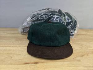 lot 147 image: 12 Brand New Yupoong Spruce Green and Brown Hats OSFM  A