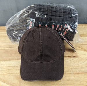 lot 87 image: 24 Brand New Yupoong Flexfit Brown Hats SmallMedium A