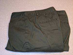 lot 406 image: New Christopher & Banks Green Pants Womens Size 10 Short P