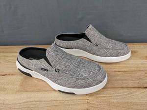 lot 73 image: New OrthoComfoot Grey Orthopedic Slip-on Shoes Mens size US 12 Eur 44 L