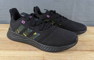 lot 65 image: Brand New Adidas Puremotion Adapt Black with Camo Shoes Womens Size 8.5 Sneakers L