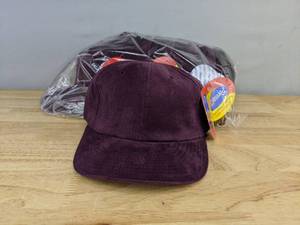 lot 37B image: 48 Brand New Yupoong Plum Hats OSFM A