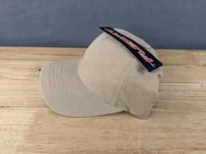 lot 85F image: 36 Brand New Yupoong Flexfit Khaki Hats Youth OSFM A