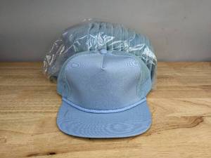 lot 322 image: 60 Brand New Yupoong Light Blue Hats OSFM A