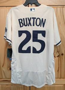 lot 36D image: Brand New Nike Minnesota Twins Byron Buxton MLB Baseball #25 Jersey Mens Large44 O