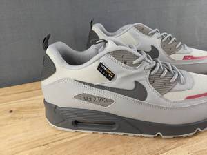 lot 11A image: Brand New Nike Air Max 90 Premium Shoes Mens 11 O
