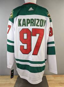 lot 60D image: Brand New Adidas #97 Kirill Kaprizov Minnesota Wild NHL Hockey Jersey Mens Size XL 54 I