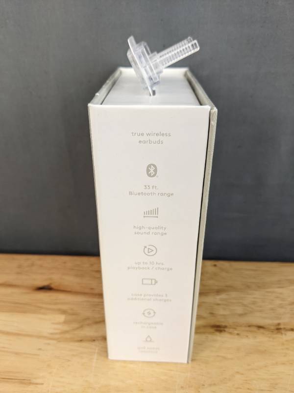 lot 27 image: Brand New Heyday True Bluetooth Wireless Earbuds Y