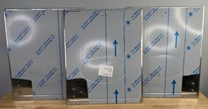 lot 83 image: New Stainless Steel Commercial Dishwasher Enclosure Pieces (Approx. 21.5 W x 26.5 H) N