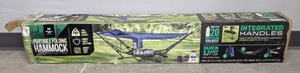 lot 24 image: New Members Mark Portable Folding Hammock, Open Box X