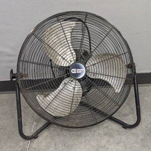 lot 86 image: Commercial Electric 20 in. 3-Speed High Velocity Floor Fan N