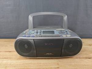 lot 111 image: Sony CFD-S01 RadioCDCassette Player N