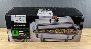 lot 16 image: Brand New Members Mark Stainless Steel Royal Chafer (8 qt.) L