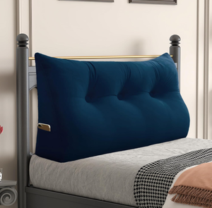 lot 139 image: Daneey Headboard Wedge Pillow Bed Wedge Pillow for Headboard Bolster Reading Pillow for Bed