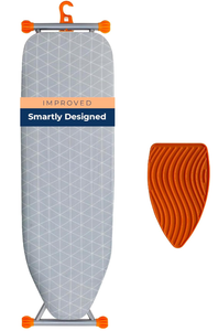 lot 147 image: Happhom Ironing Board, Compact and Space Saver Patented Ironing Board with Extra Thick Heavy Duty Padded Cover
